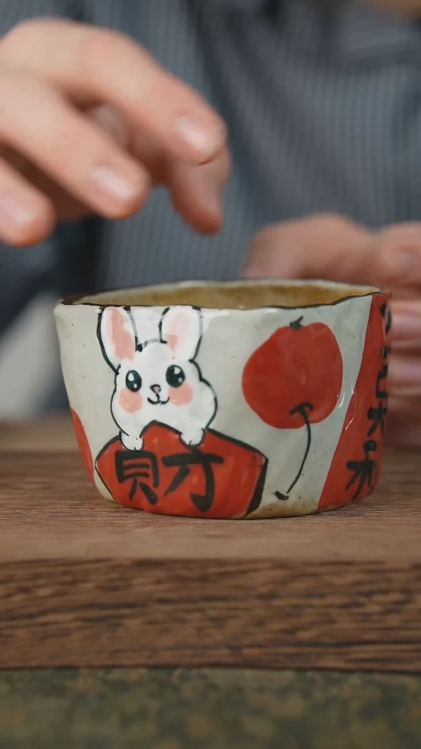 【闪购商品】摆件泥垚手作 景德镇手工手绘器物102