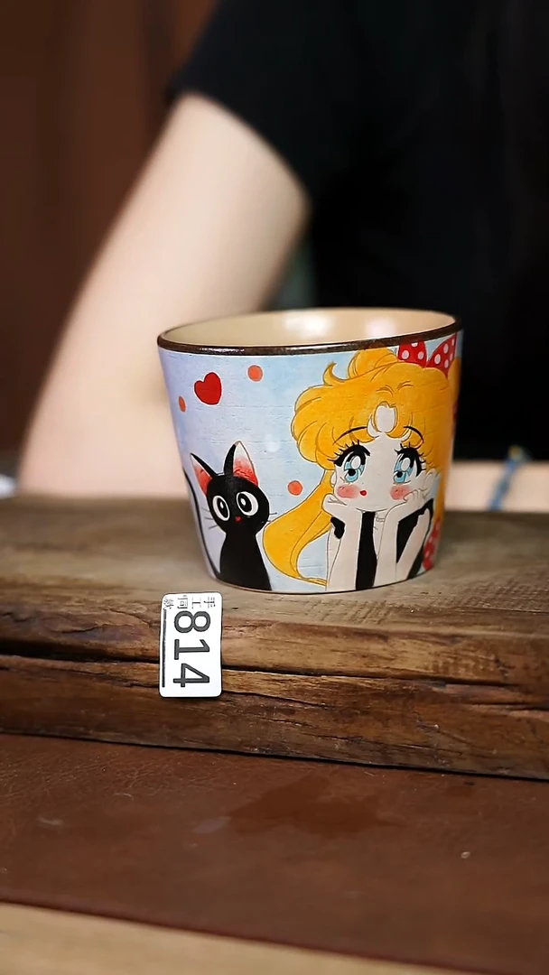 小满设计师 美少女战士猪口杯