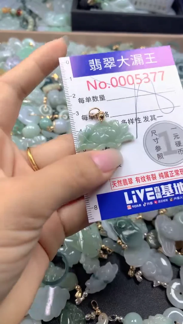 颈饰未镶嵌翡翠5377