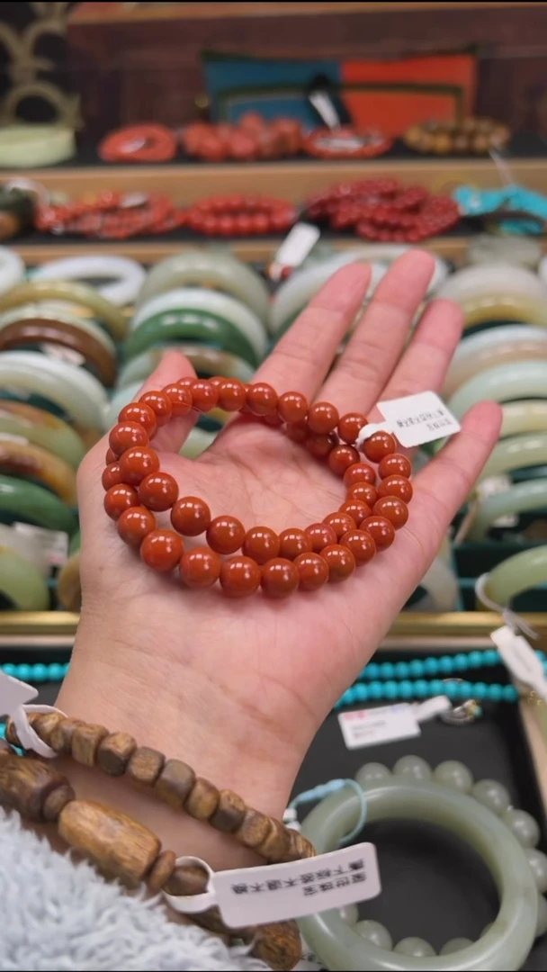 未镶嵌手串南红玛瑙3