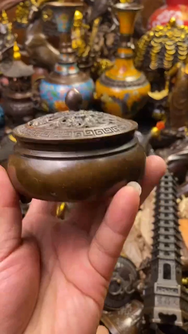 工艺品 铜器  博古架
