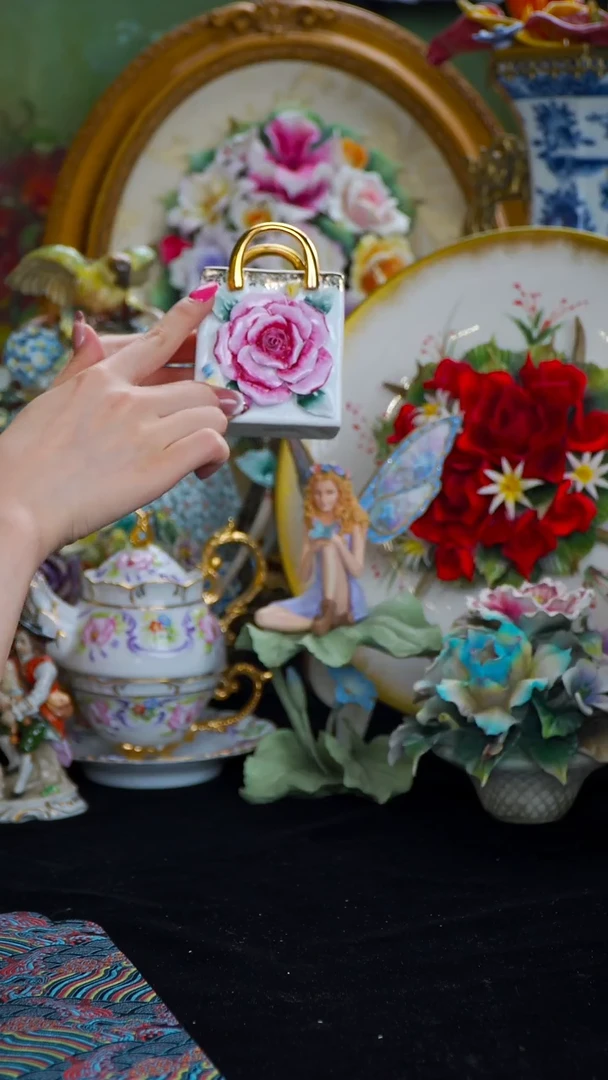 玻璃米多家中古美物 如图所示  445