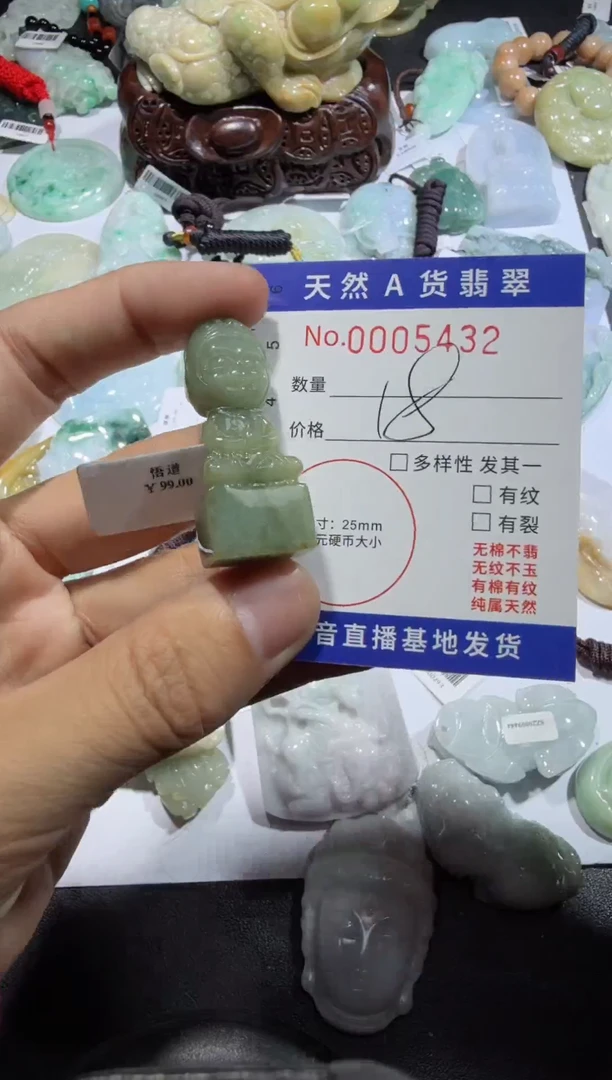 【闪购商品】翡翠颈饰未镶嵌00005432