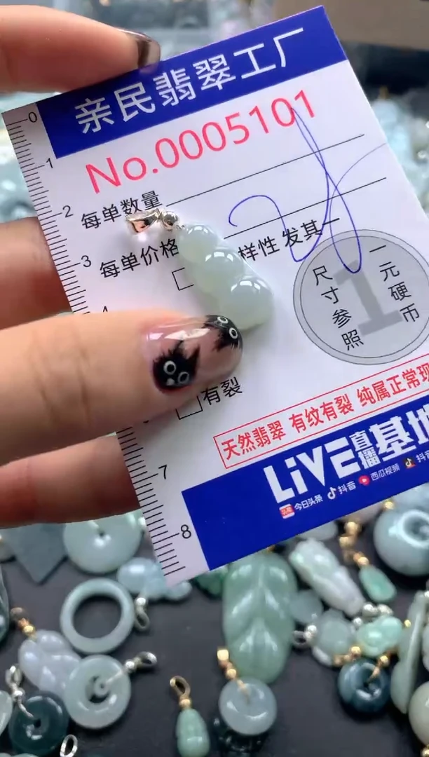 颈饰未镶嵌翡翠5101
