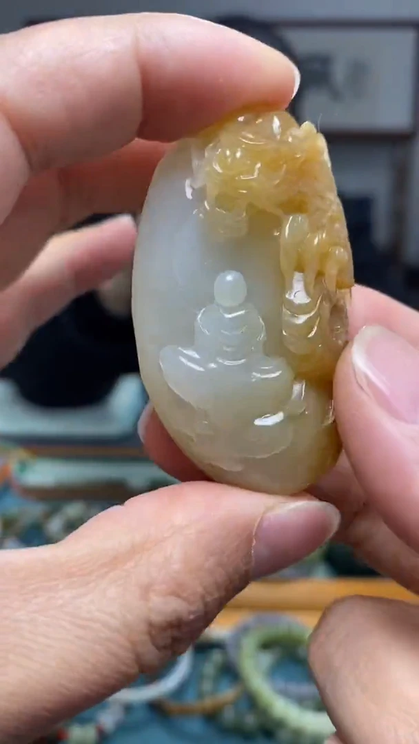 颈饰未镶嵌和田玉84