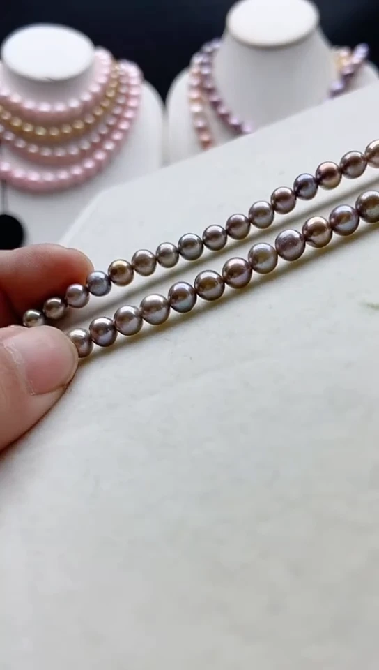 淡水珍珠未镶嵌颈饰1