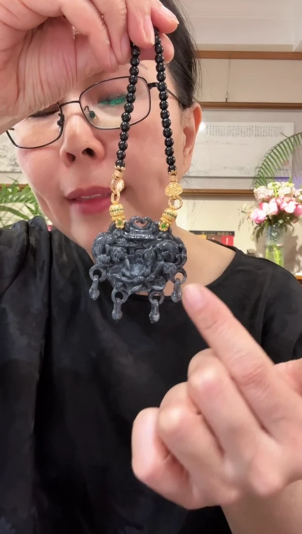 【闪购商品】翡翠颈饰未镶嵌国风