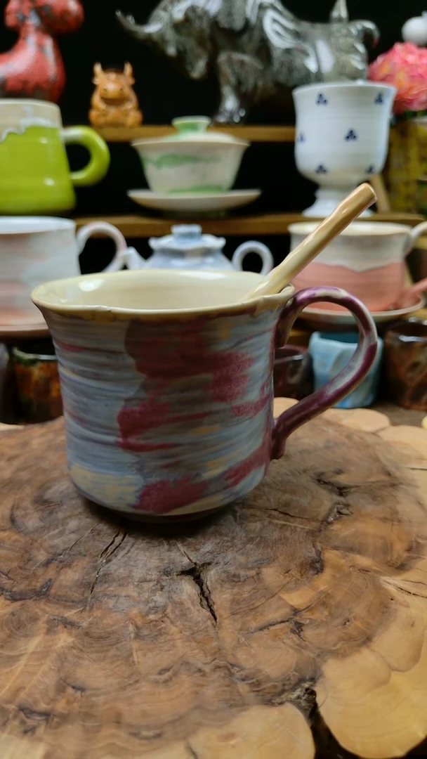 高温颜色釉窑变系列 马克杯 11