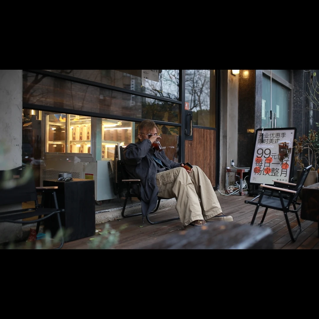 Elliot Mos怀旧感~Work pants成衣水洗做旧多口袋工装休闲裤-1071