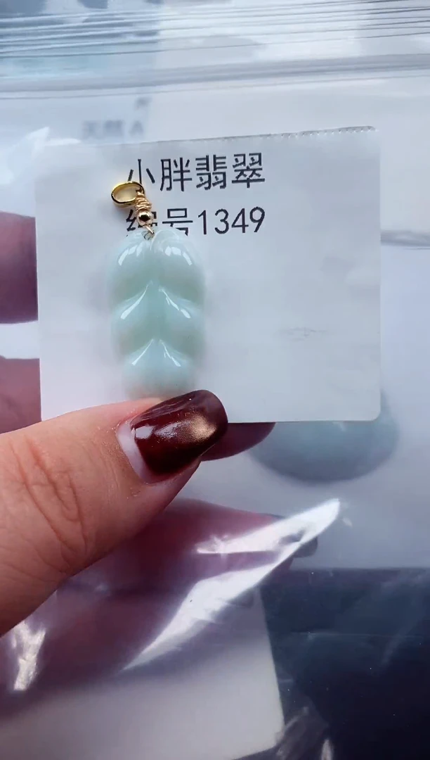 颈饰未镶嵌翡翠缅甸天然A货翡翠1349