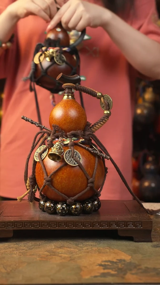 108云匠大漆酒葫芦一物一拍