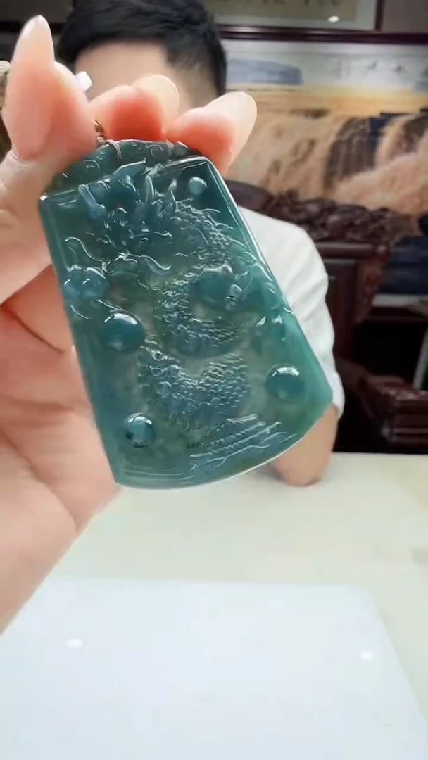 翡翠未镶嵌吊坠(不含链)多样性发其一  8