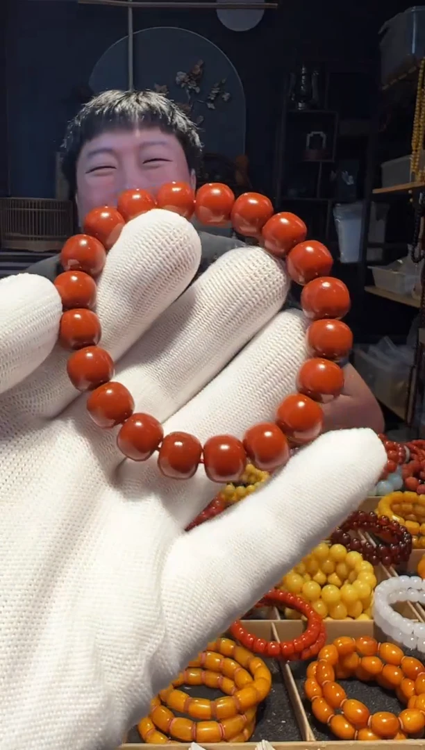 未镶嵌手链南红玛瑙11+老型