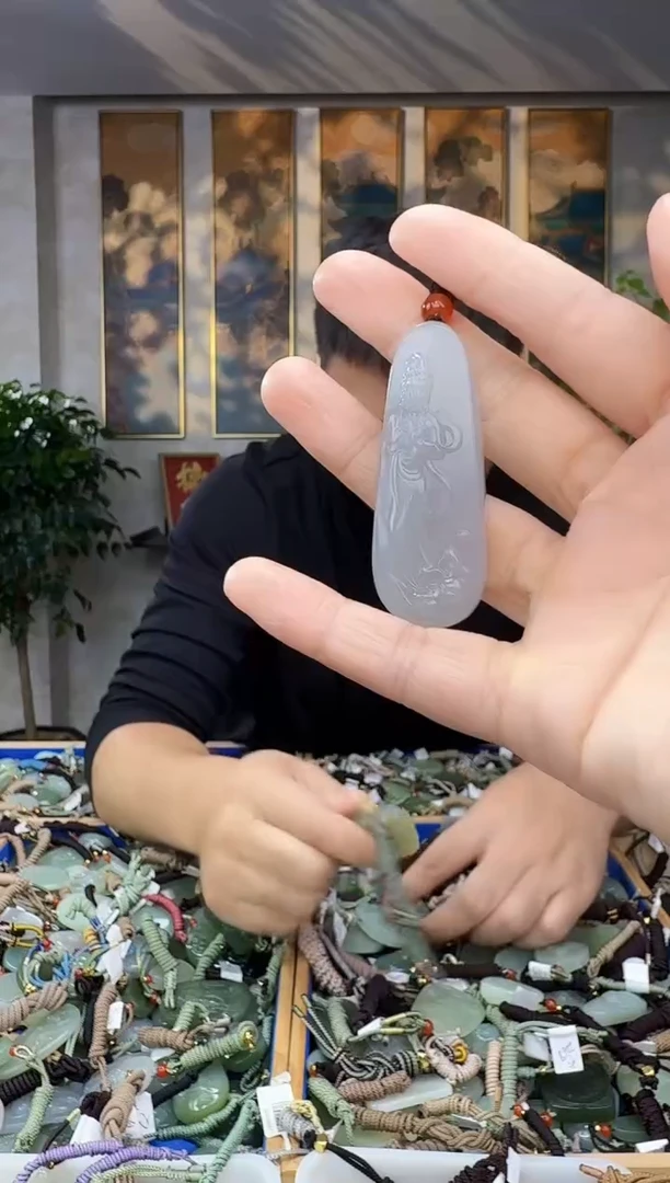 未镶嵌和田玉挂件拍一发一