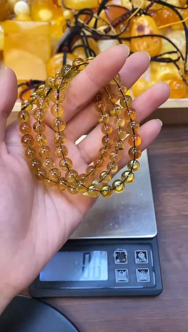 裸石琥珀未镶嵌天然琥珀蜜蜡多样性发一