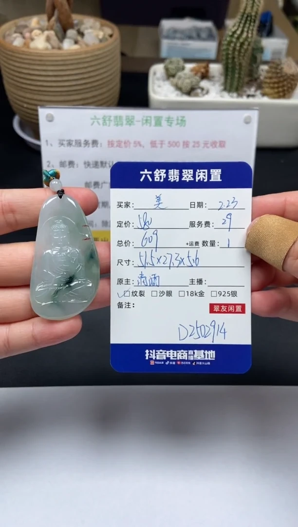 【闪购商品】翡翠颈饰未镶嵌D2502914