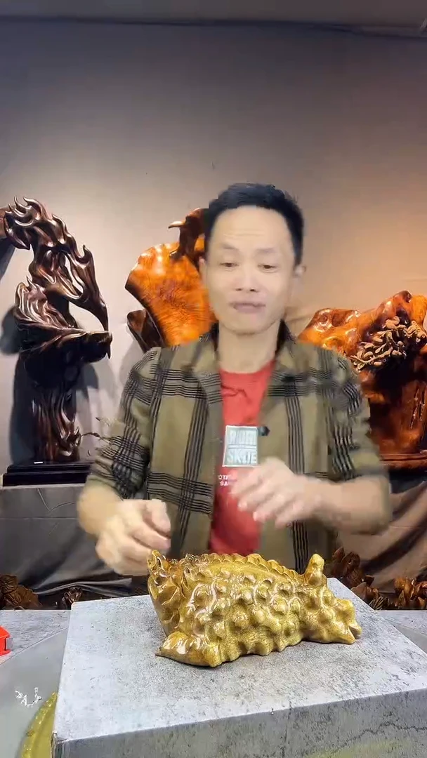 金丝楠晟****饰小叶桢楠随行摆件7