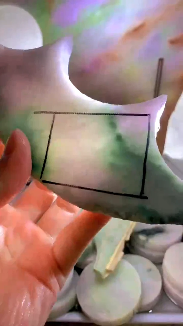 翡翠散珠翡翠散珠裸石天然缅甸翡翠A货136