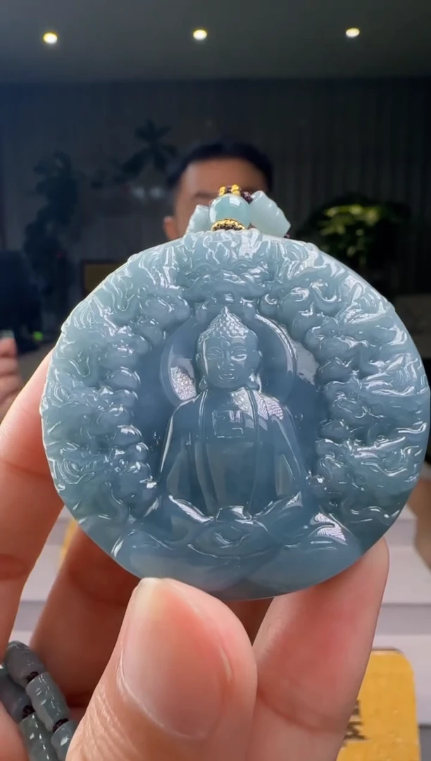 翡翠未镶嵌吊坠(赠链)多样性发其一XM@@60B7J03757