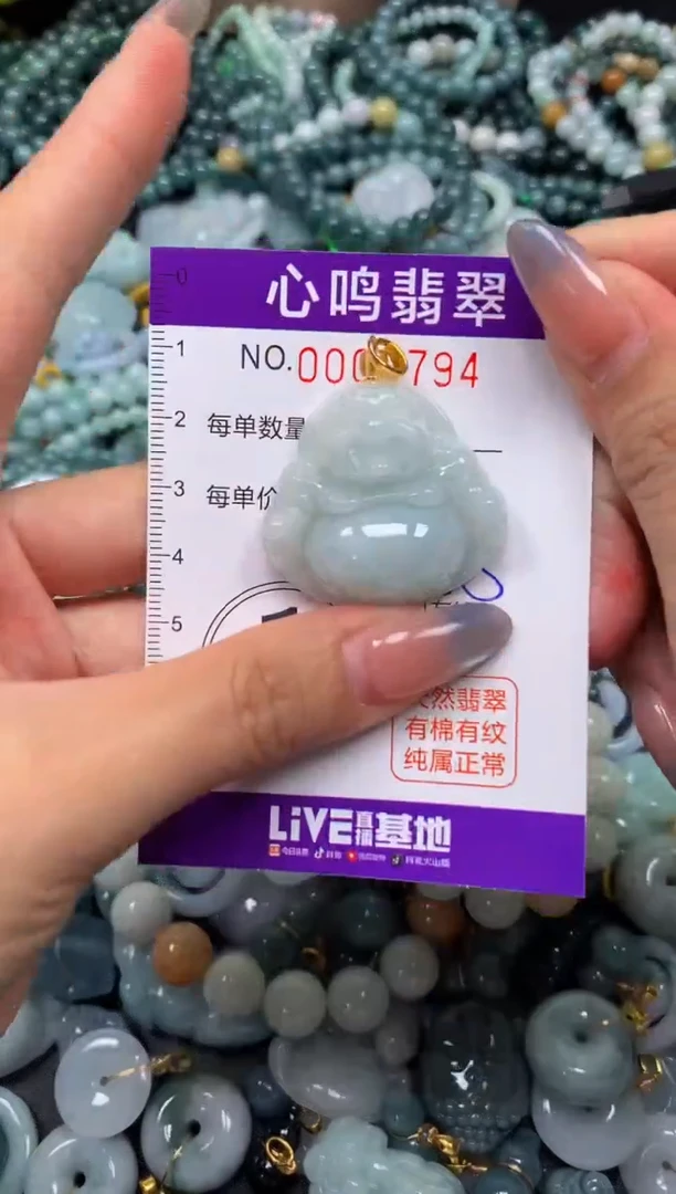 颈饰未镶嵌翡翠闪购009794