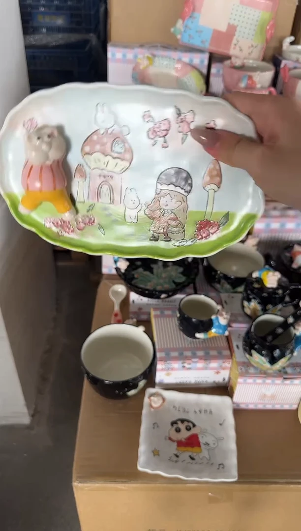 陶瓷【唯品瓷】手工手绘陶瓷直播间