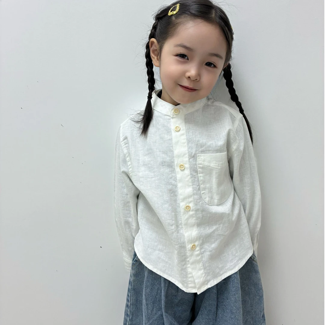 一代麻王儿童衬衣*日系复古风