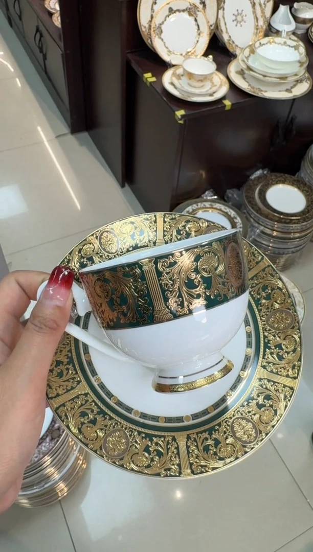 【闪购商品】瓷片咖啡杯碟福利款微瑕