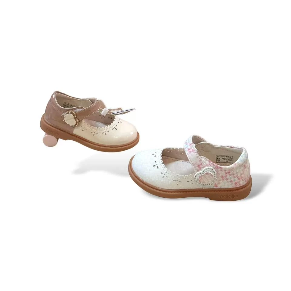【PAUCILLAR普西拉】4107/公主鞋/学步机能鞋透气健康机能学步鞋