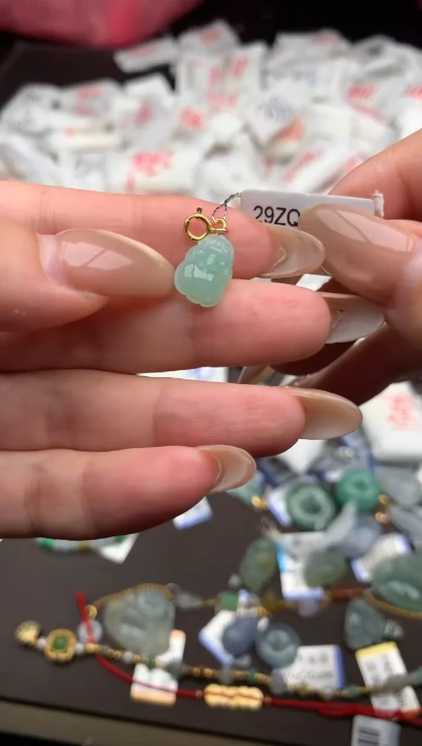 【闪购商品】翡翠挂件银S925镶嵌—