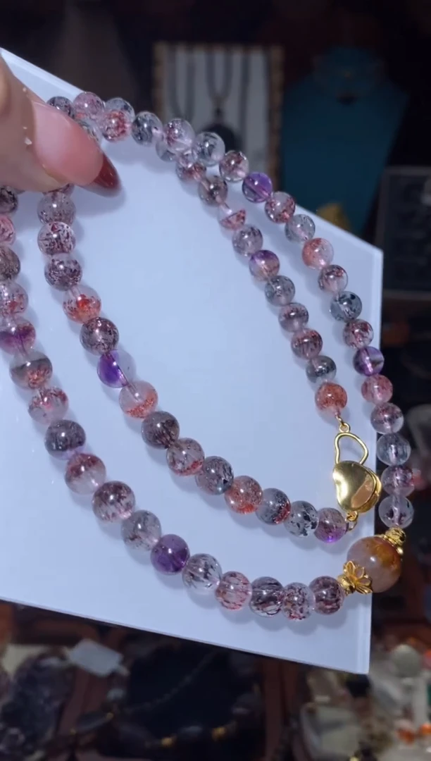 【闪购商品】水晶项链未镶嵌超七极光