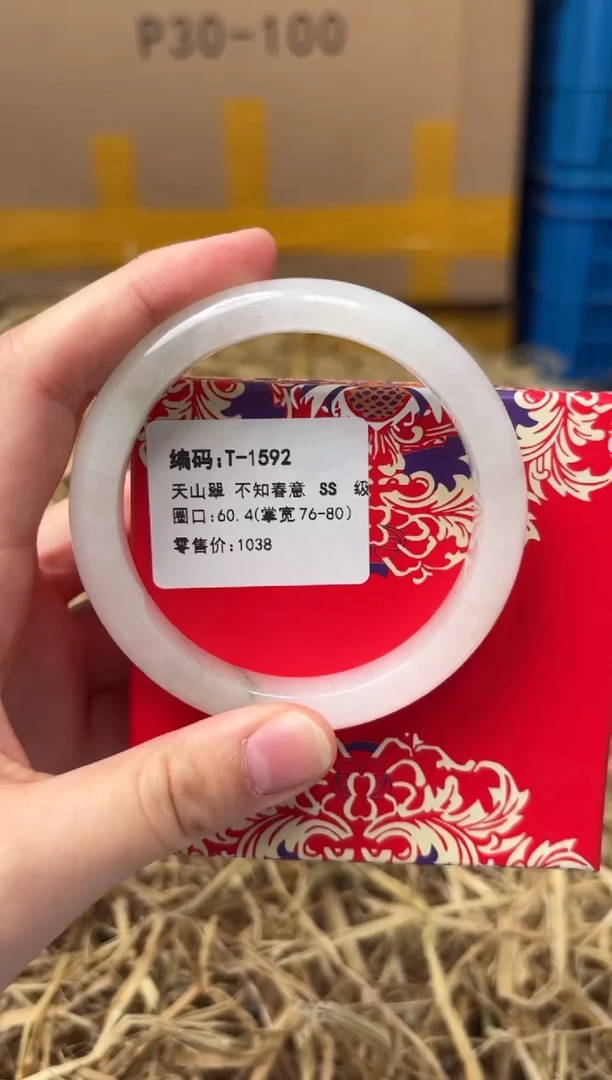 未镶嵌手镯石英质玉T-1592