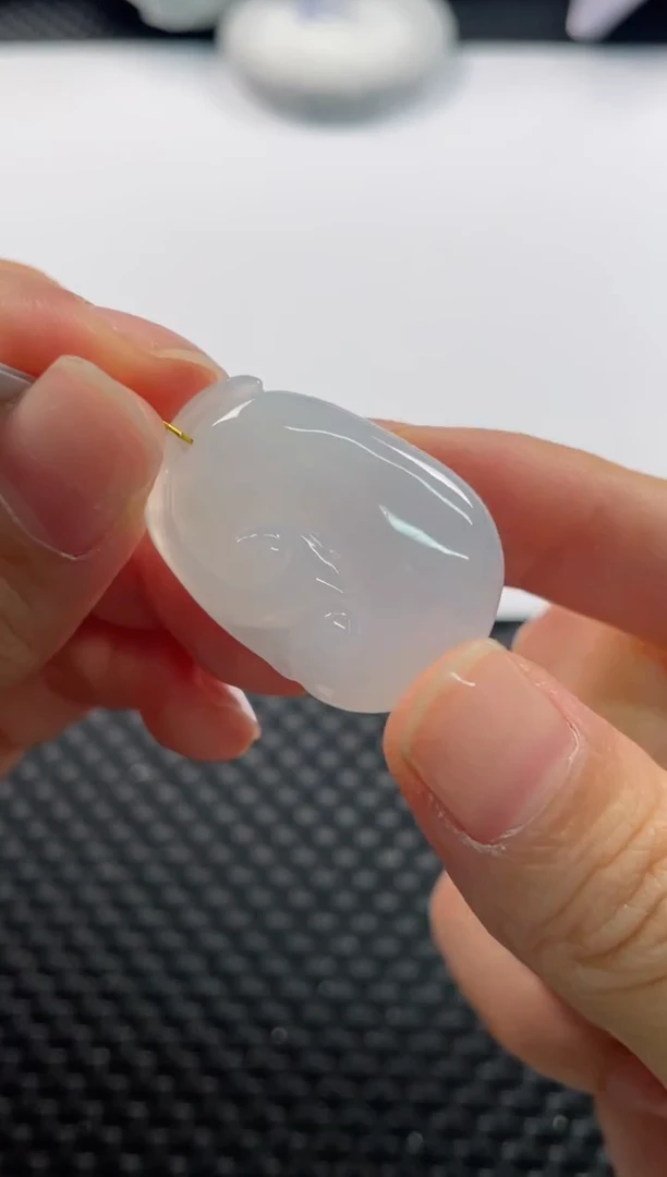 颈饰未镶嵌翡翠7364 如意