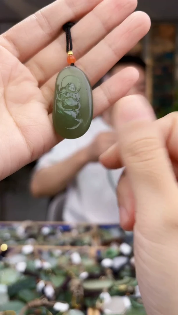 未镶嵌和田玉挂件拍一发一