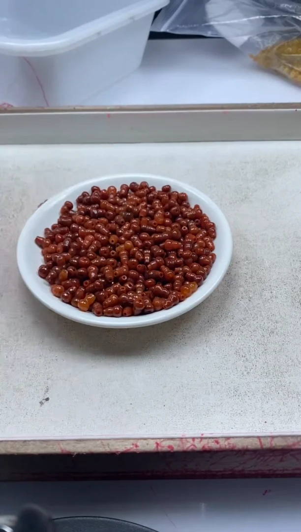 【闪购商品】翡翠颈饰未镶嵌w921红翡葫芦9*6mm*10颗