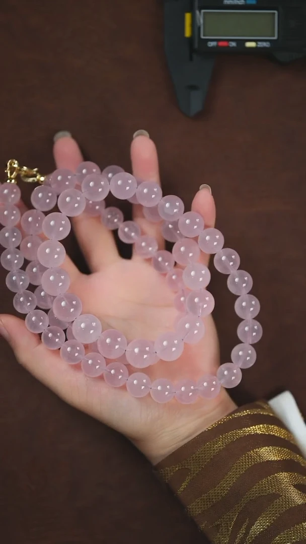 颈饰未镶嵌水晶闪购 粉水晶