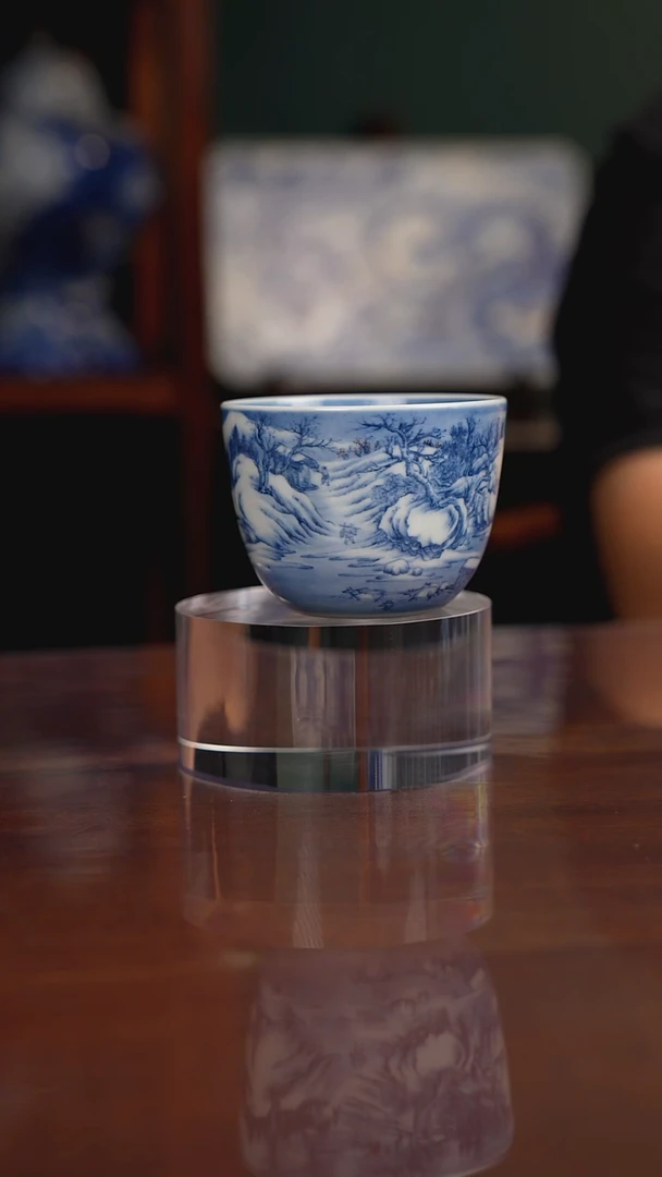景琳藏青花北派系列