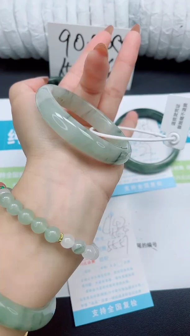 石英质玉手镯未镶嵌c142-56