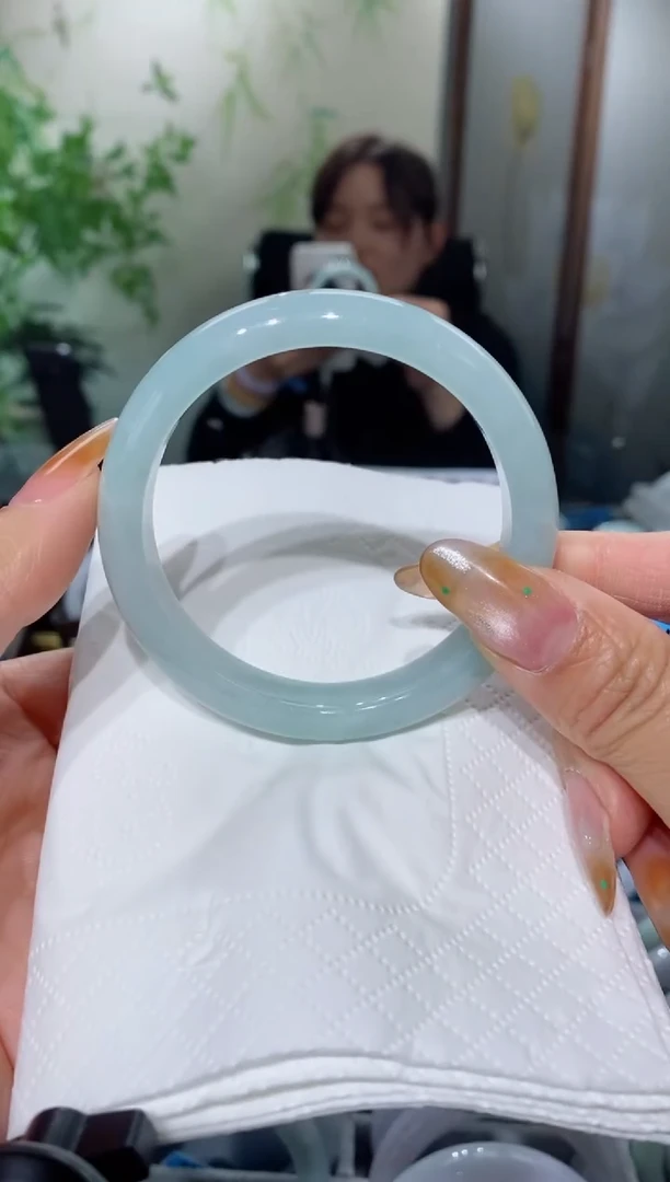 未镶嵌手镯翡翠圈口55.3