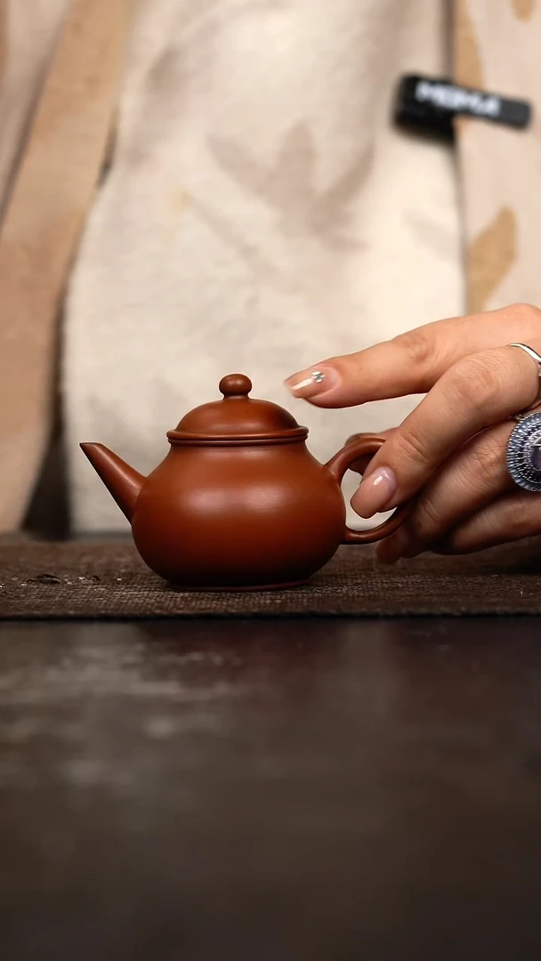 茶壶紫砂原矿手工壶70CC