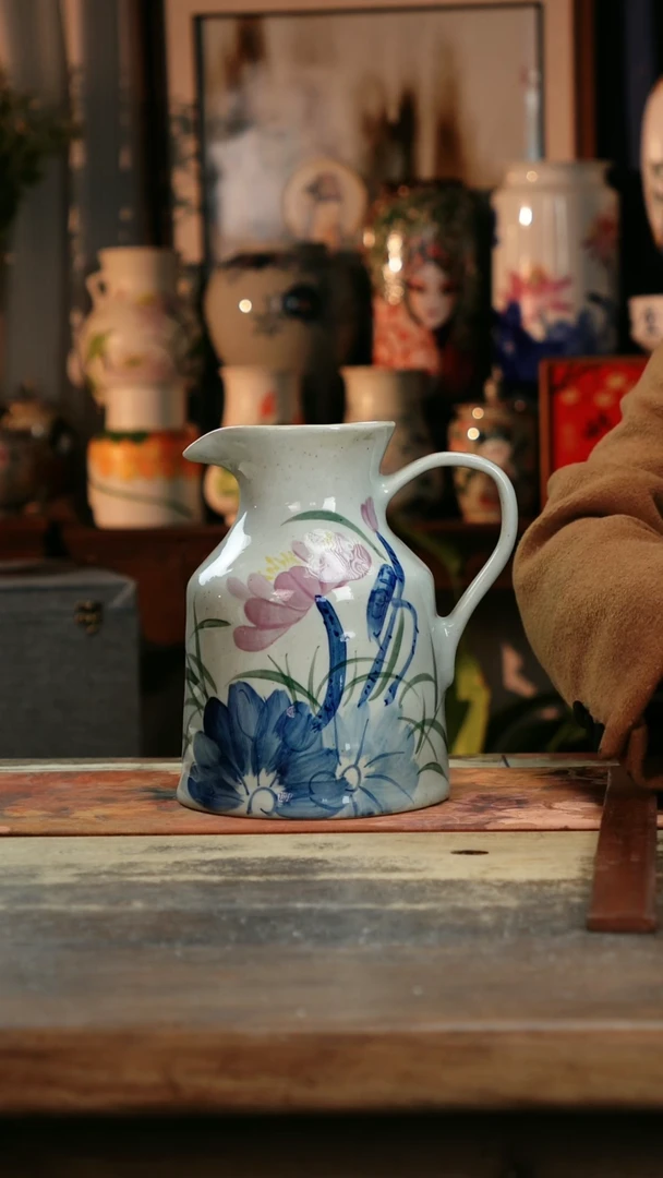 【闪购商品】瓷片景德镇纯手工釉下彩精品花瓶