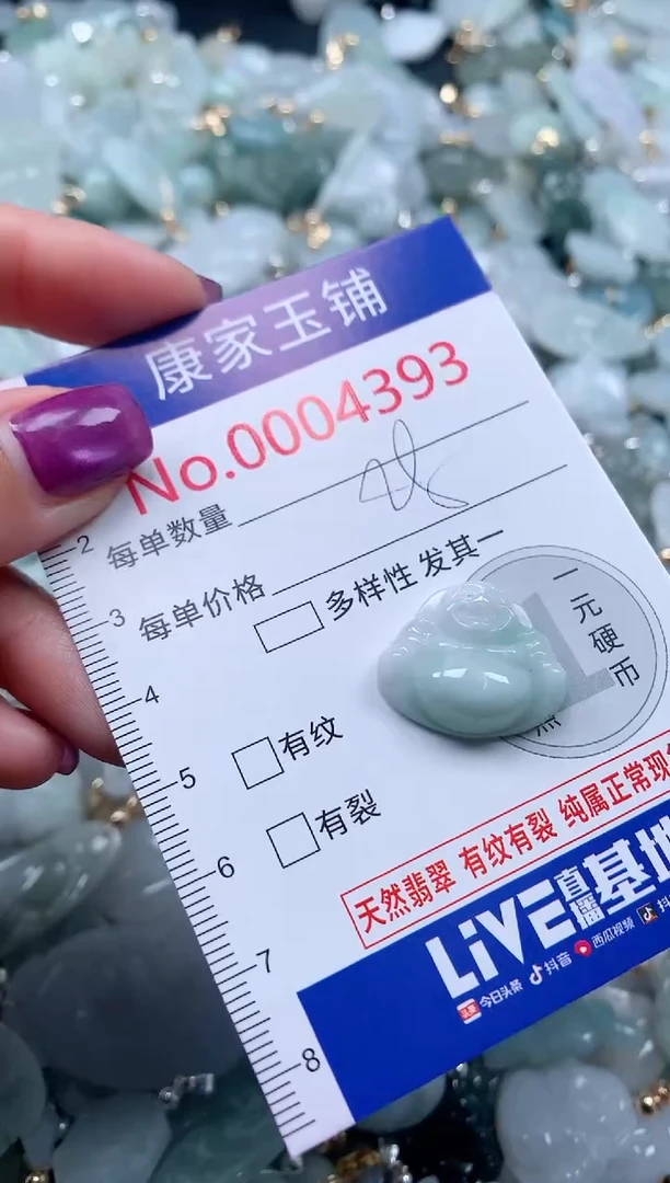 颈饰未镶嵌翡翠4393