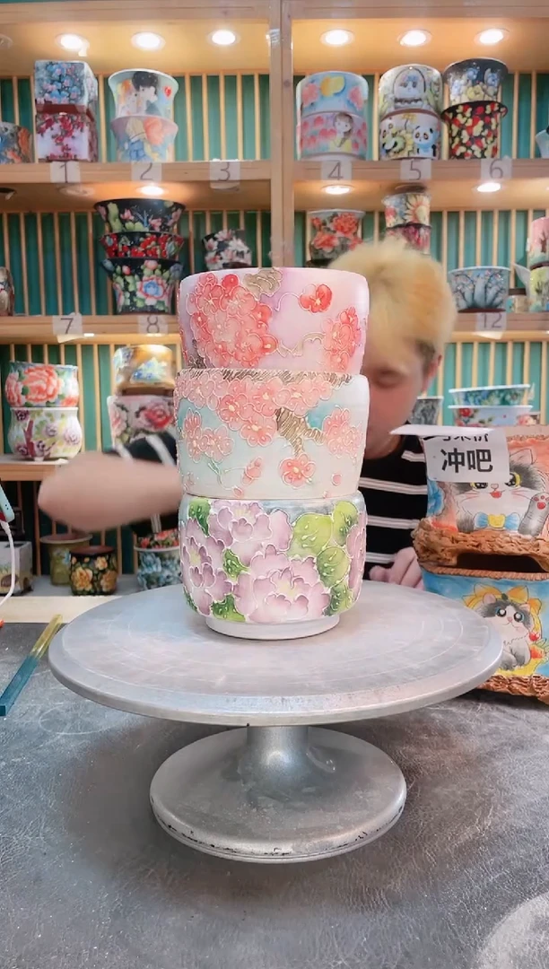 瓷片默认微瑕一物一拍1012-198-3个