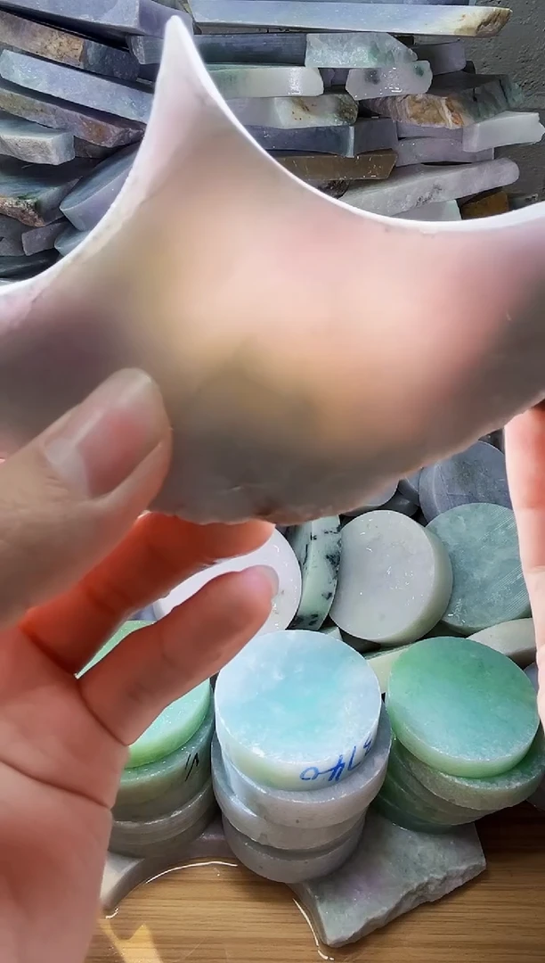 裸石翡翠天然翡翠A货A石 南 260