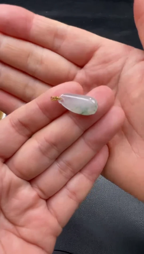 【闪购商品】翡翠颈饰18K金镶嵌2............