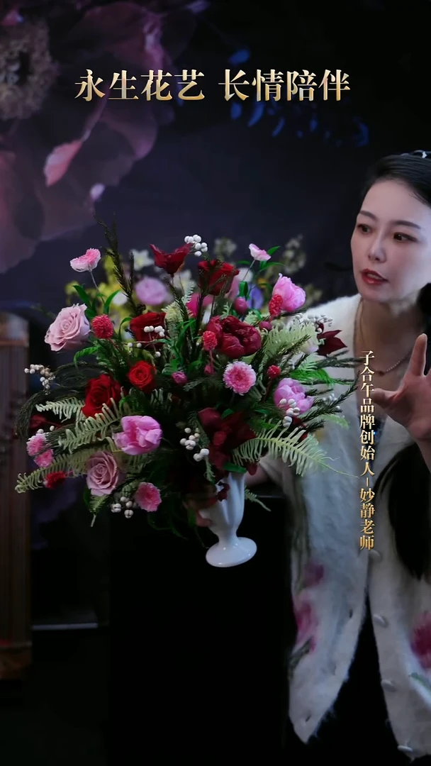 子合午浪漫永生花