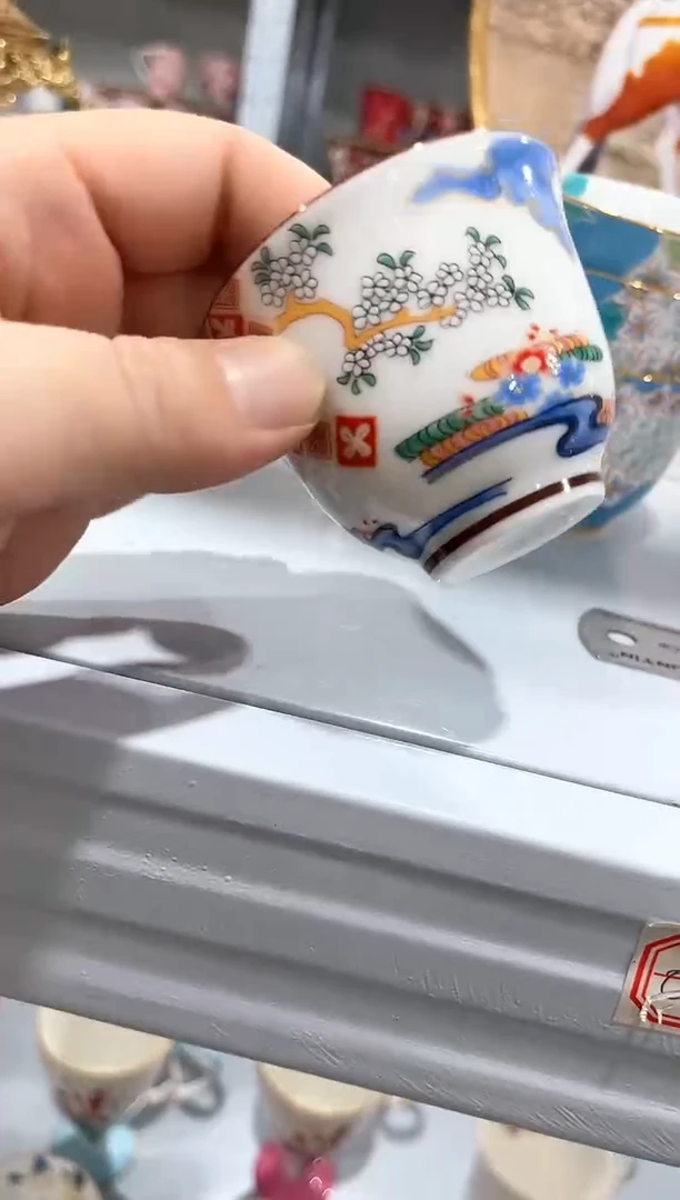 瓷片陶瓷（简装）杯子一个