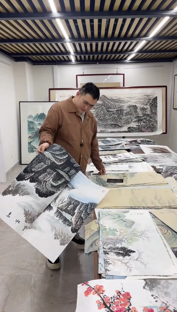 国画融易专属链接-李土庆水墨