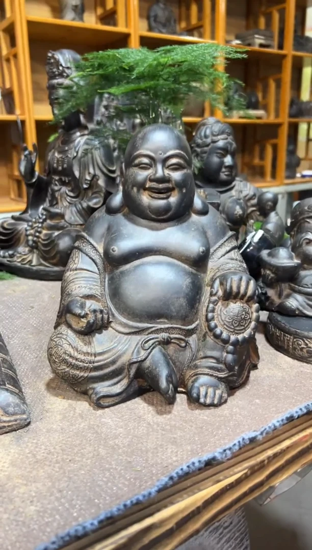 陶土【火山泥】大肚佛