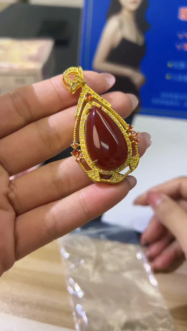 【闪购商品】玛瑙/玉髓颈饰未镶嵌玛瑙/多样性发货/一件