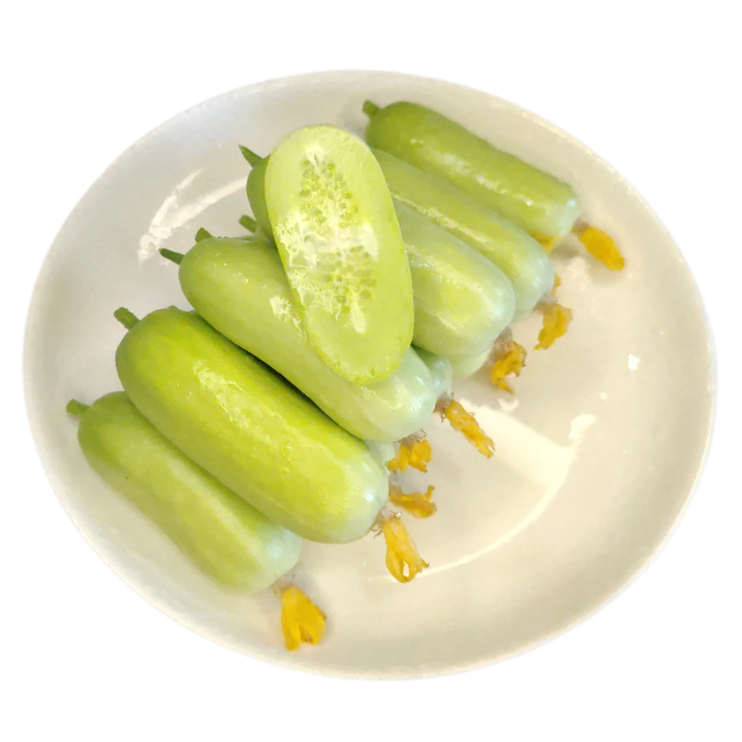 新鲜小黄瓜 玉女黄瓜 奶油黄瓜 白玉黄瓜 拇指水果黄瓜皮薄脆嫩